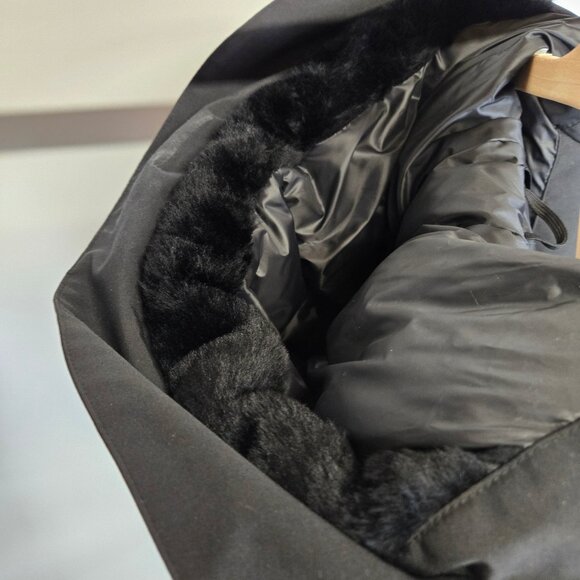 Canada Goose October's Very Own Men's Parka Jacket Black - Size XS (400MOV) - Picture 9 of 13